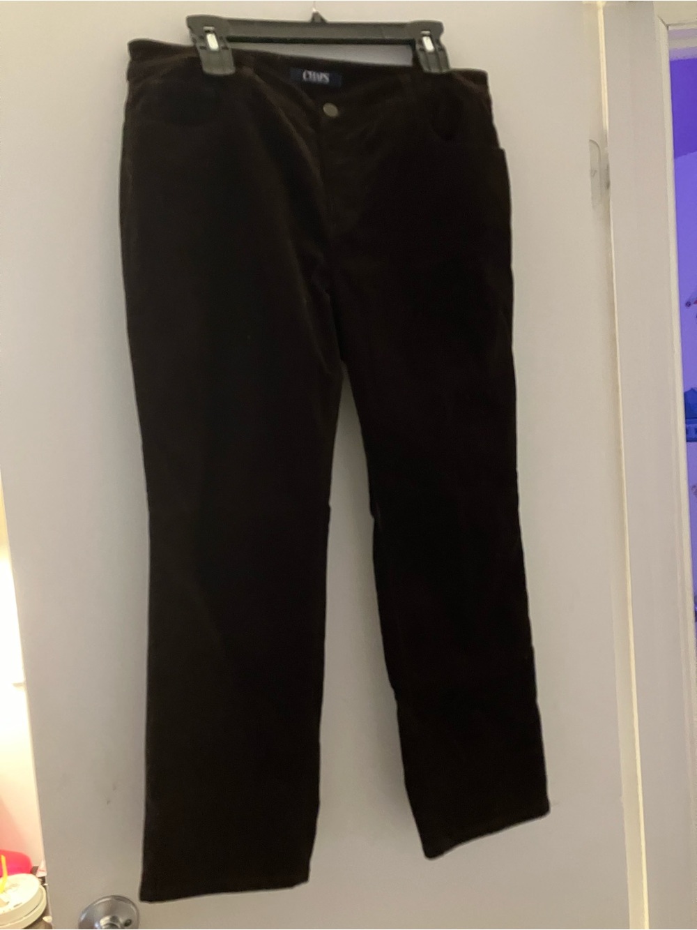 Brown corduroy pants
